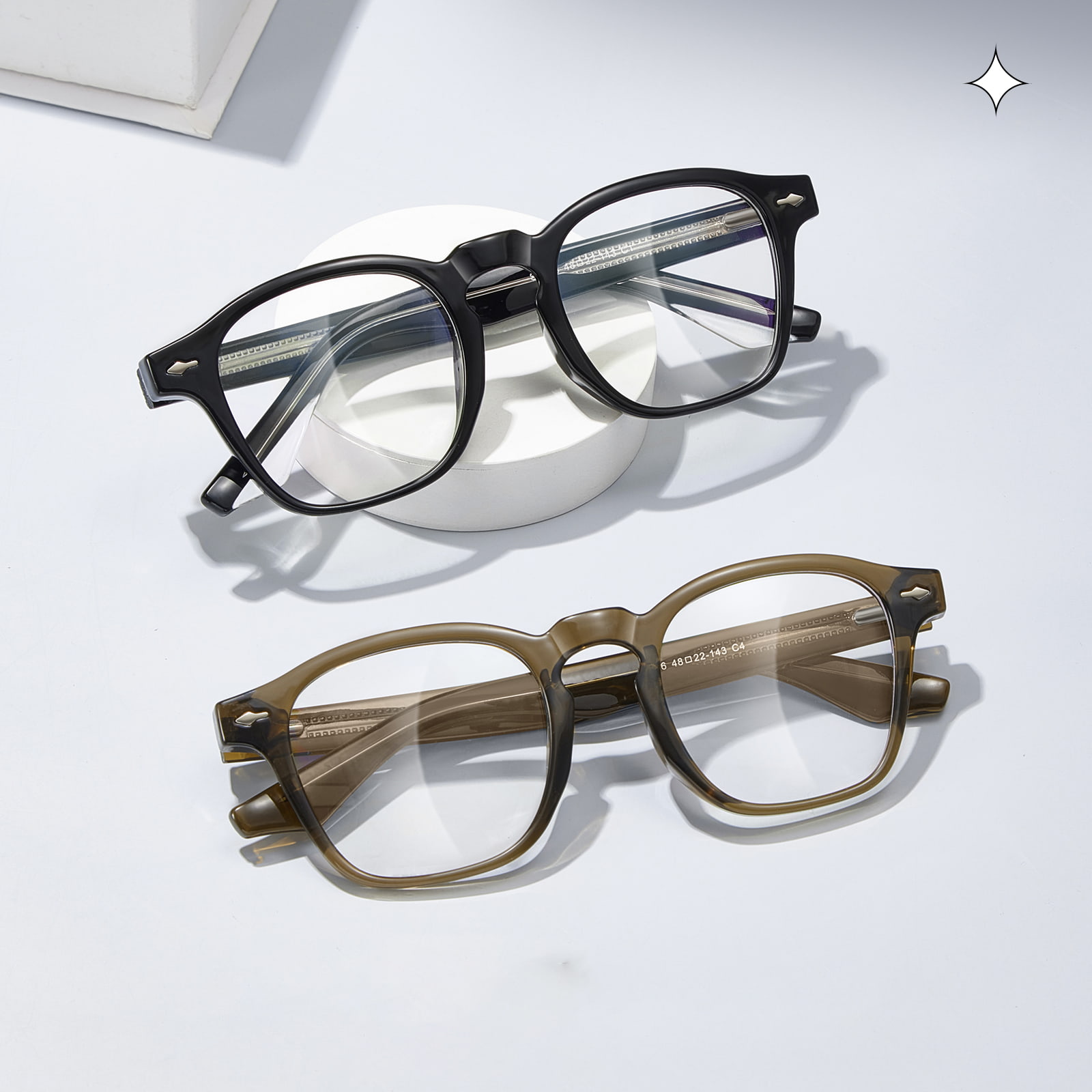 S9016 펑크 3D TR90 안경