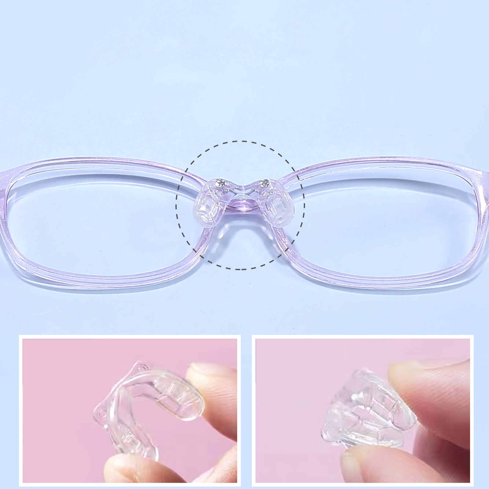 TK6129 피부 친화적이고 미끄러지지 않으며 조절이 가능한 아동용 안경